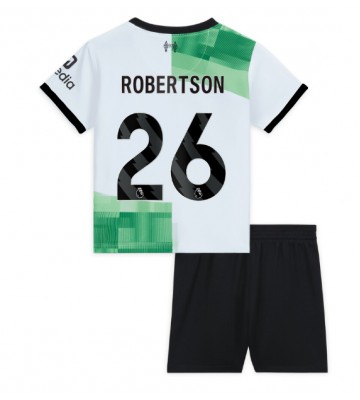 Liverpool Andrew Robertson #26 Vieras Pelipaita Lasten 2023-24 Lyhyet Hihat (+ Lyhyet housut)